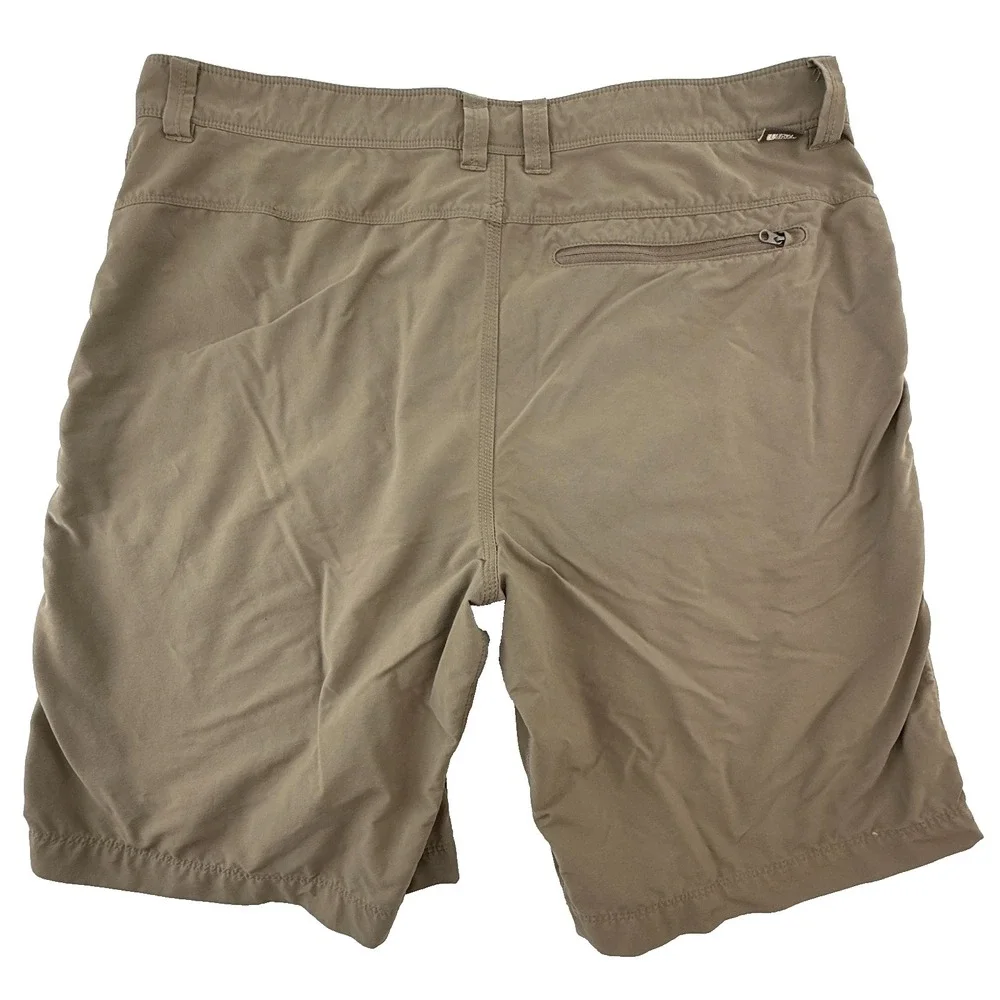 The North Face Mens Brown Hiking Shorts Lightweight Outdoor Trail‎ Utility Sz 34